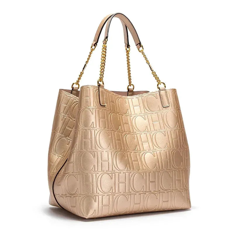 Women Embossed Shoulder Bag - Shoulder Bag - LeStyleParfait
