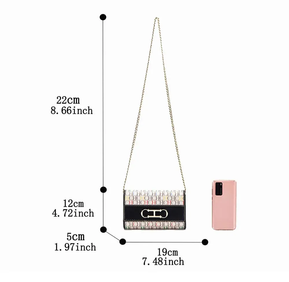 Women Flip Chain Crossbody Bag - Crossbody Bag - LeStyleParfait