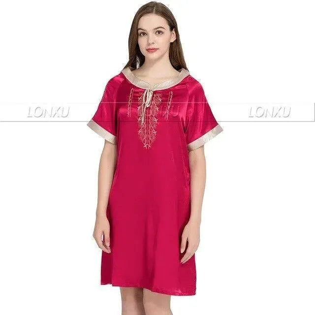 Women Nightdress, Silk - Nightdress - LeStyleParfait