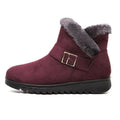 Women Plush Snow Boots - Ankle Boots - LeStyleParfait