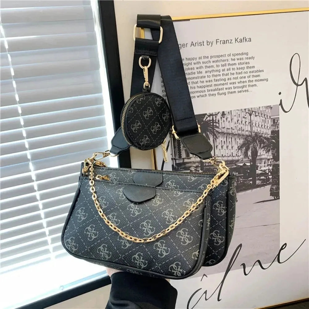 Women Three Piece Crossbody Bag - Crossbody Bag - LeStyleParfait