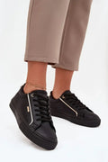 Women Vegan Platform Sneakers Lightweight Casual Streetwear Shoes-women sneakers-LeStyleParfait