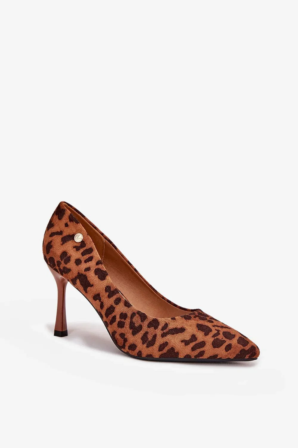 Women's Animal Print Pointed Toe Stiletto Pumps-Pumps Shoes-LeStyleParfait