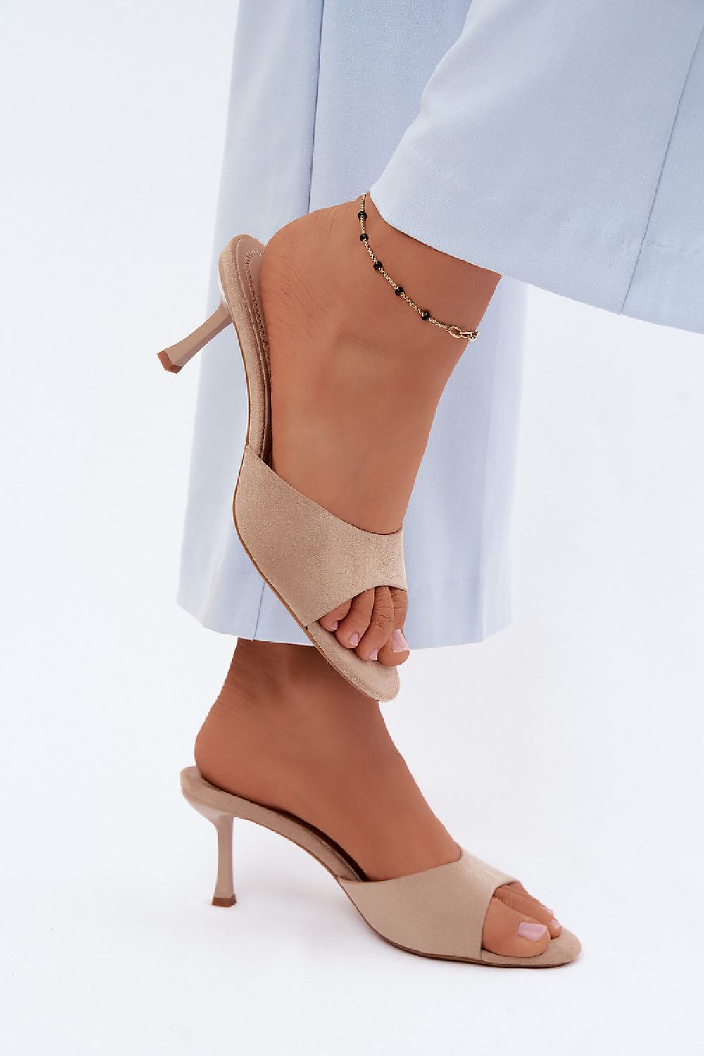 Women’s Casual Slim Heel Sandals-Women's Sandals-LeStyleParfait