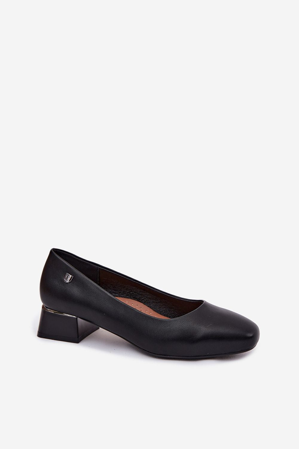 Women's Classic Low Block Heel Pumps-Pumps Shoes-LeStyleParfait