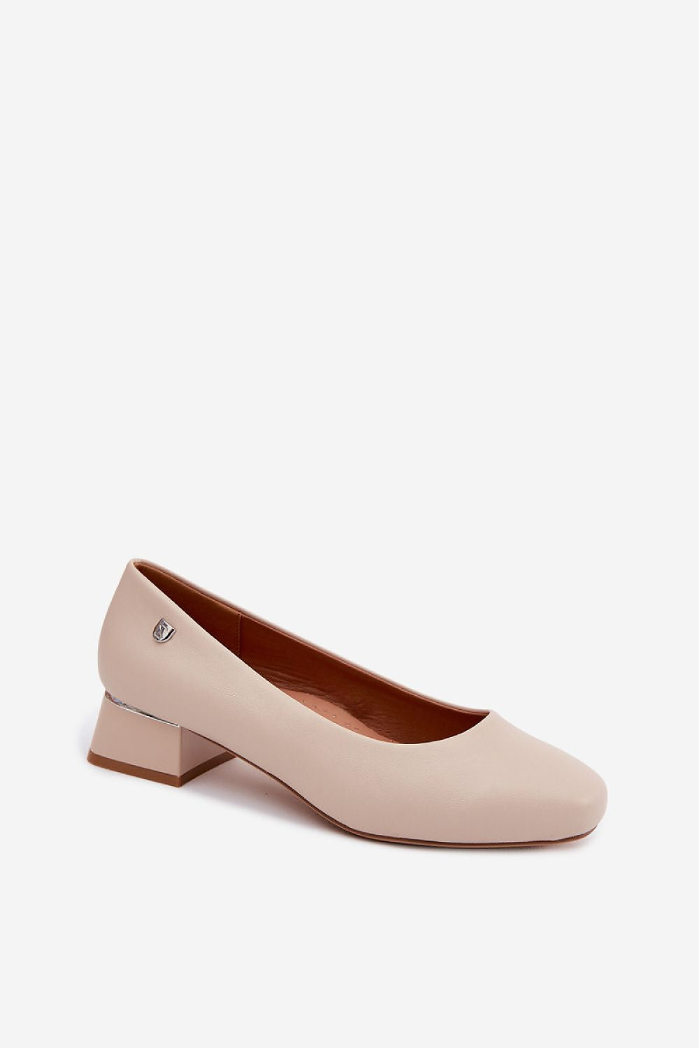 Women's Classic Low Block Heel Pumps-Pumps Shoes-LeStyleParfait