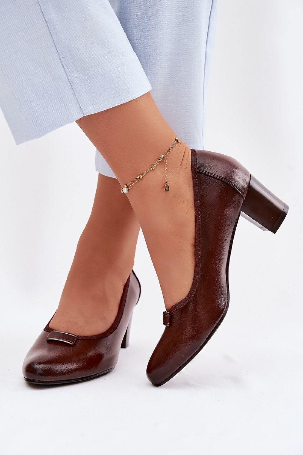 Escarpins Femme à talon carré mi-haut-Escarpins Femme-LeStyleParfait