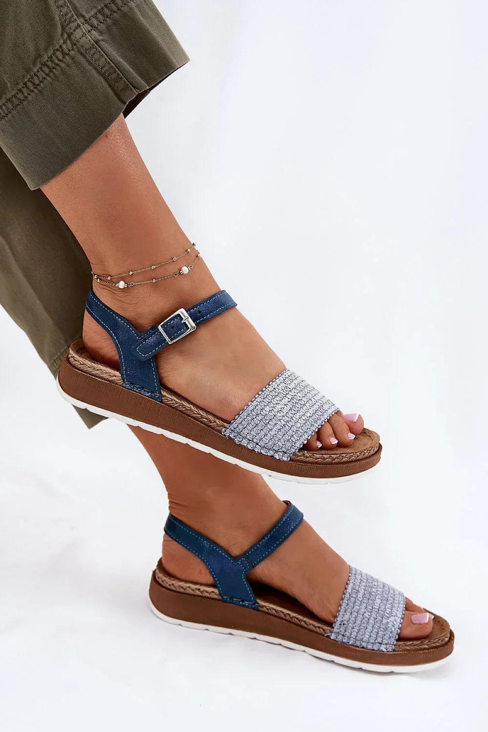 Women’s Comfort Buckle Sandals-Women's Sandals-LeStyleParfait