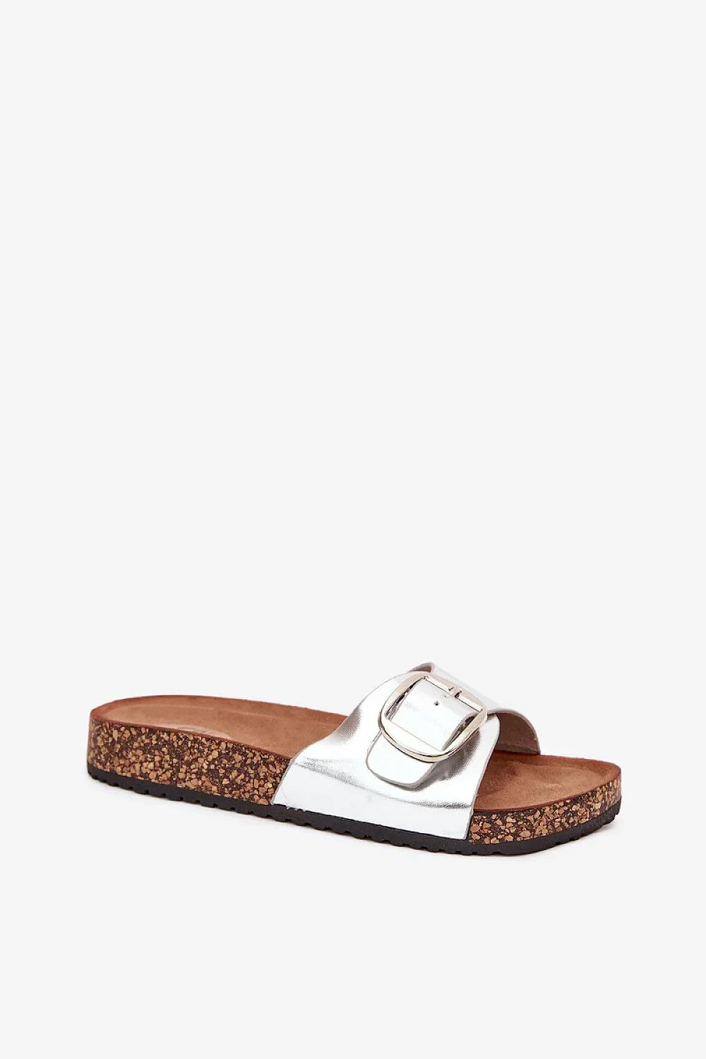 Women’s Cork Platform Buckle Sandals-Women's Sandals-LeStyleParfait