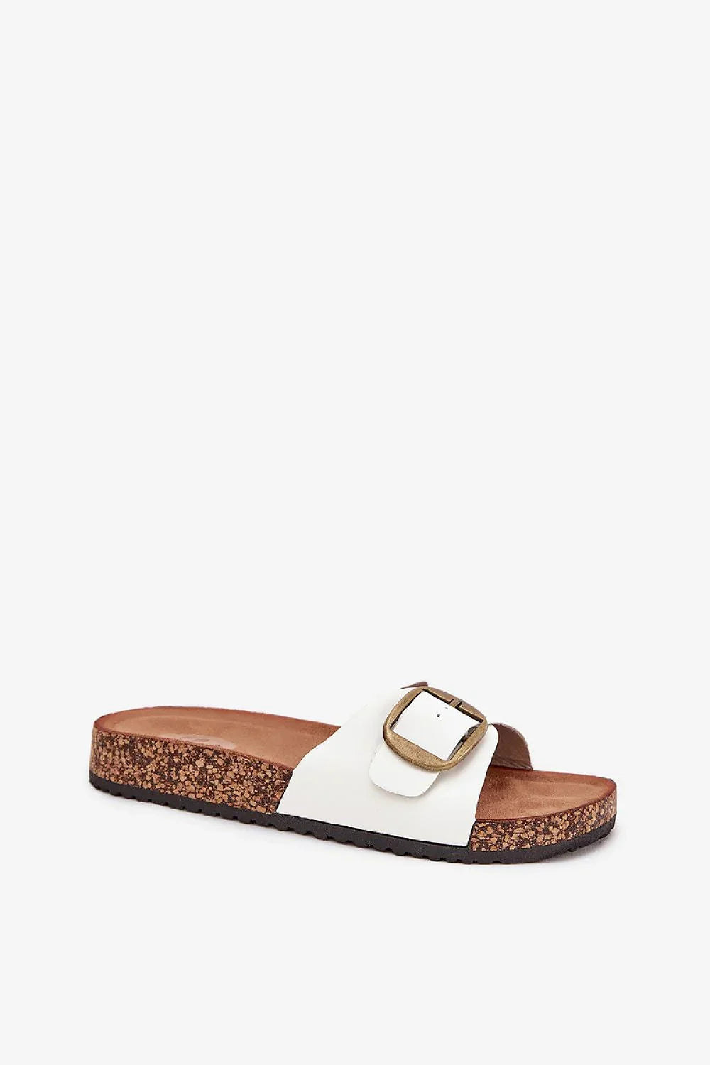 Women’s Cork Platform Buckle Sandals-Women's Sandals-LeStyleParfait