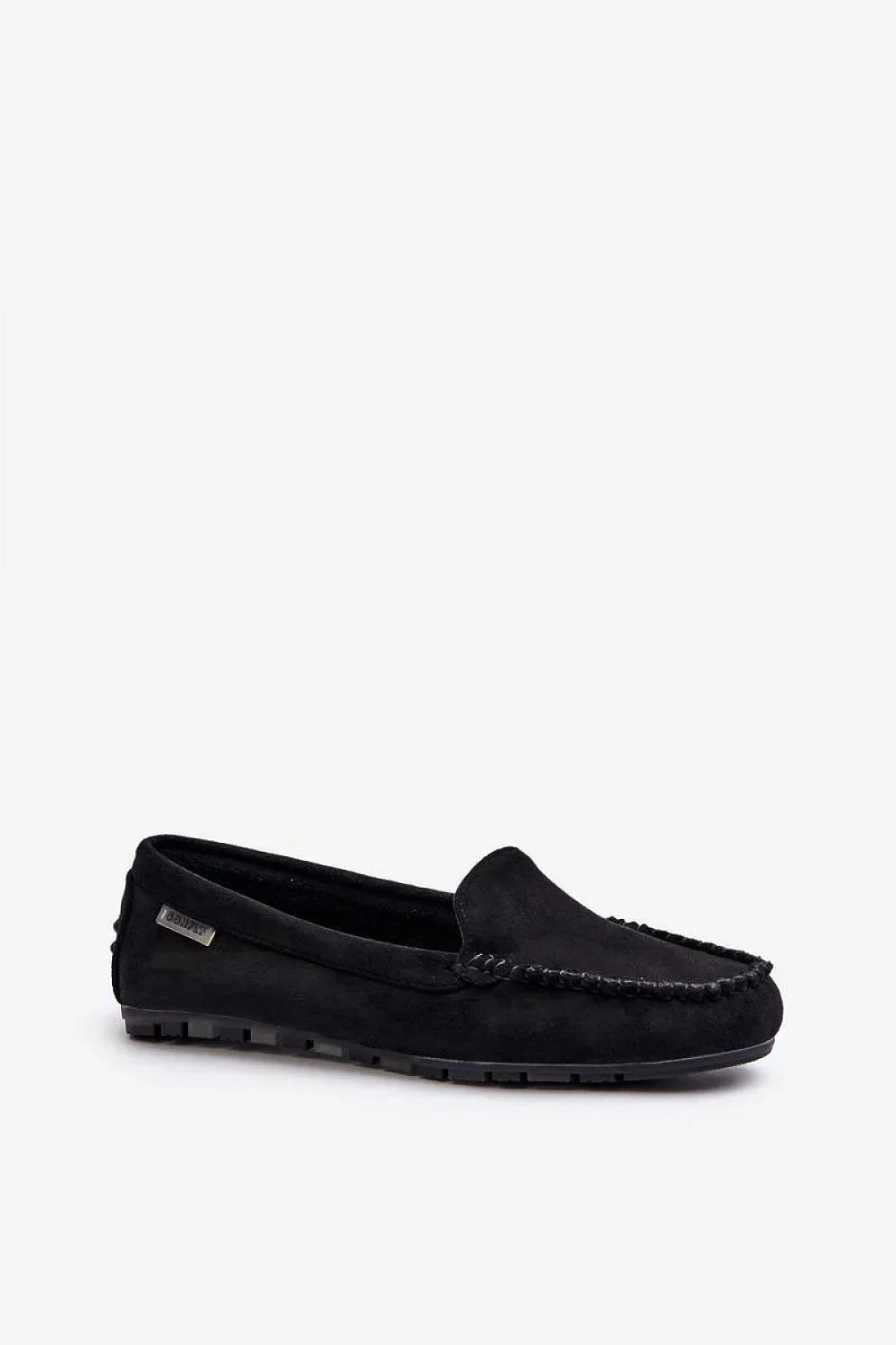 Women’s faux leather driving moccasin loafers, cushioned slip on women’s driving shoes for spring and autumn