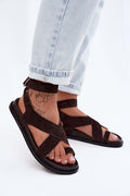 Women’s Flat Ankle Strap Sandals-Women's Sandals-LeStyleParfait
