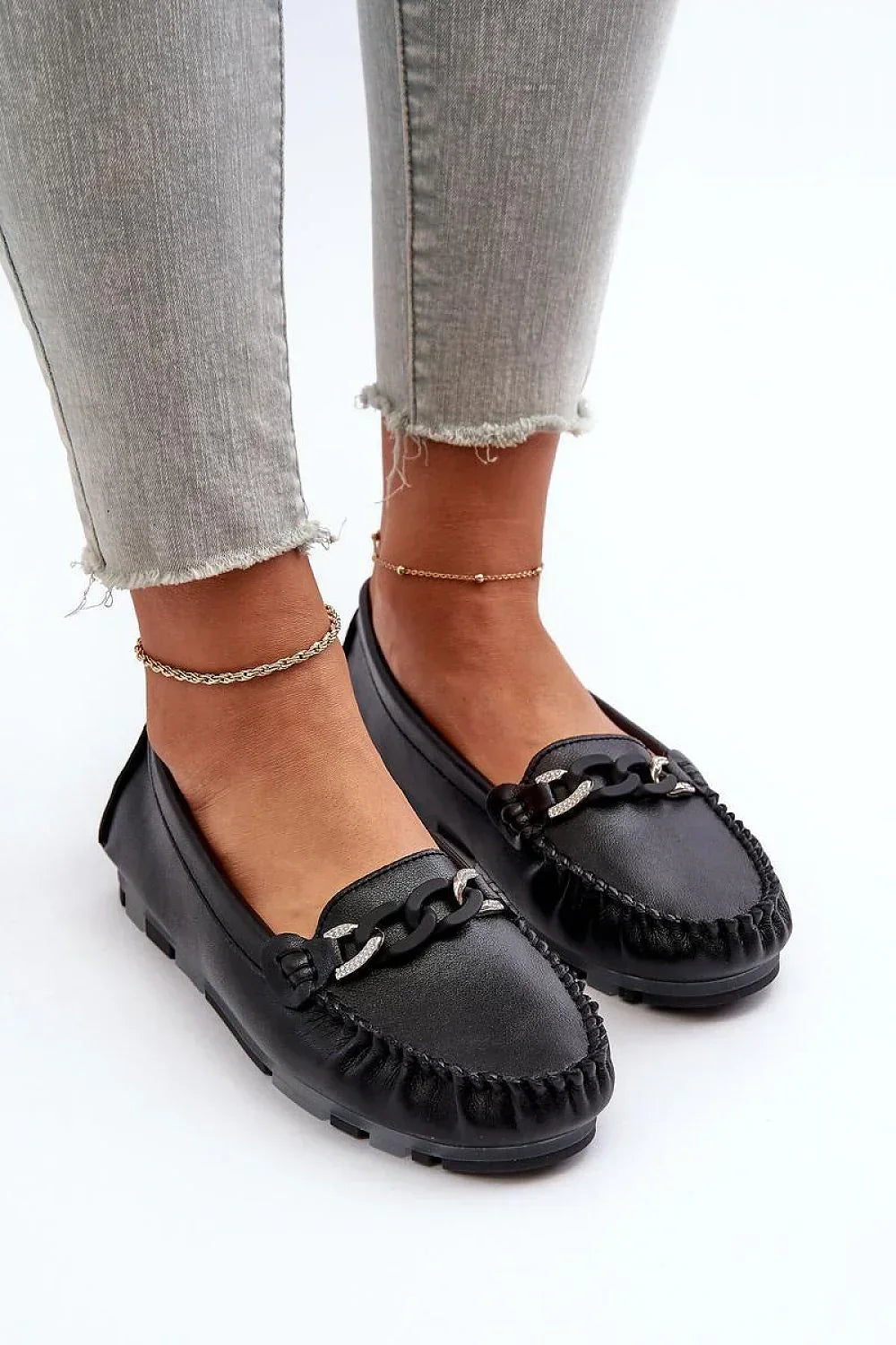 Women’s leather driving moccasin loafers, lightweight women’s driving shoes from Women’s Driving Shoes