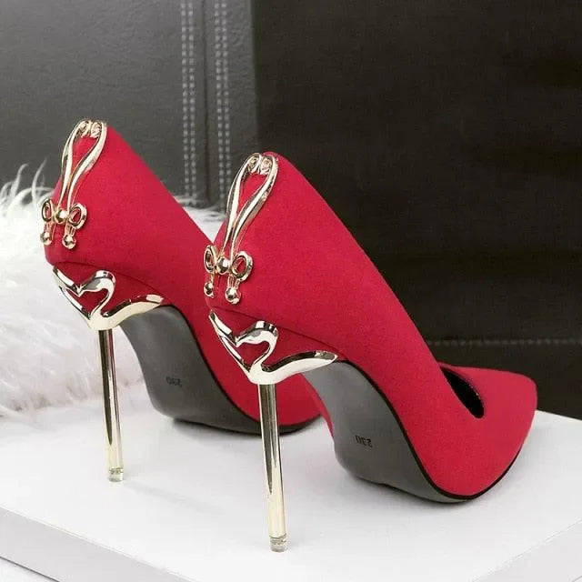 Women's Luxury Pointed Toe Stiletto Pumps-Pumps Shoes-LeStyleParfait