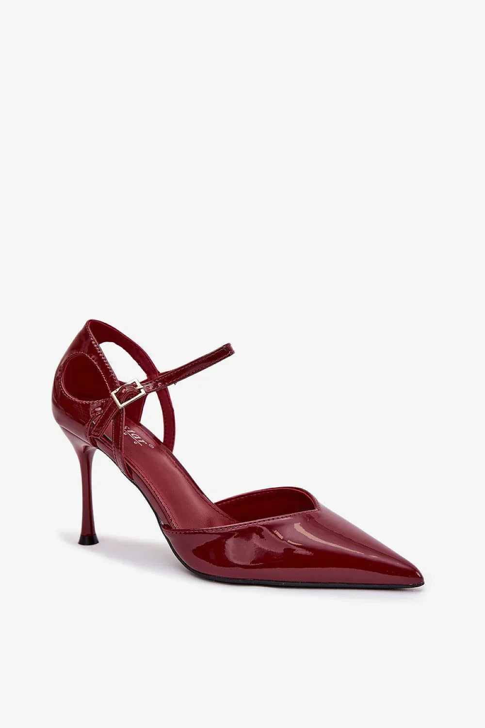 Women's Pointed Toe Ankle Strap Stiletto Pumps-Pumps Shoes-LeStyleParfait