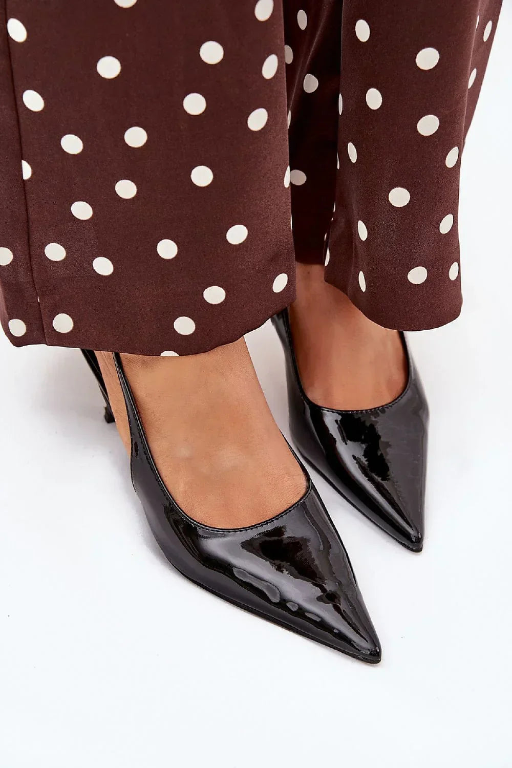 Women's Pointed Toe Mid Heel Slingback Pumps-Pumps Shoes-LeStyleParfait
