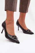 Women's Pointed Toe Stiletto High Heel Pumps-Pumps Shoes-LeStyleParfait
