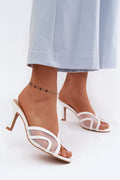 Women’s Square Heel Formal Sandals-Women's Sandals-LeStyleParfait