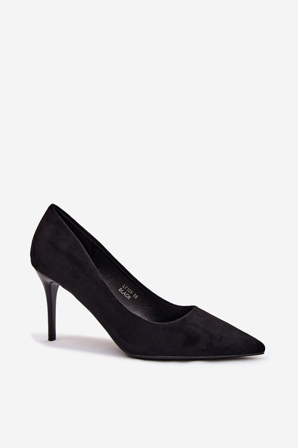 Women's Suede Pointed Toe Stiletto Pumps-Pumps Shoes-LeStyleParfait