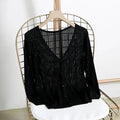 Women’s Summer V-Neck Cardigan Sweater
