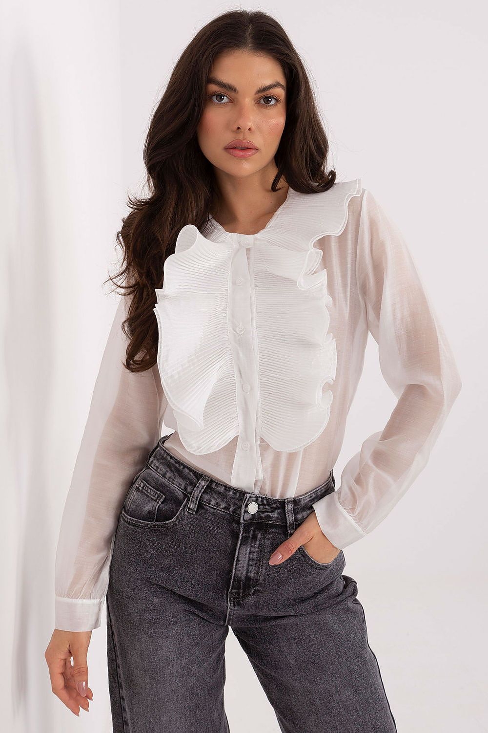Women's Tencel Classic Shirt — Beige-LeStyleParfait