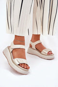 Women’s Wedge Velcro Sandals-Women's Sandals-LeStyleParfait